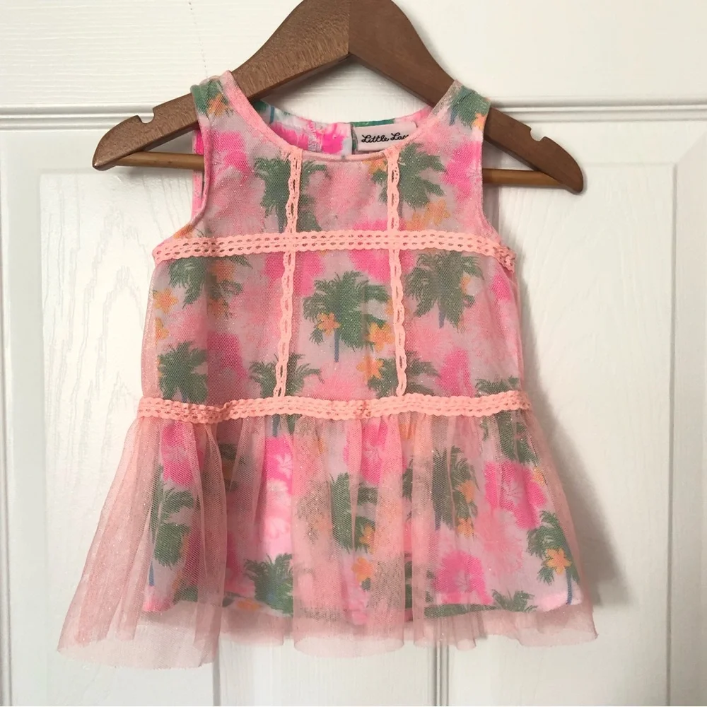 Little Lass Baby Girl Dress Sz 12 months